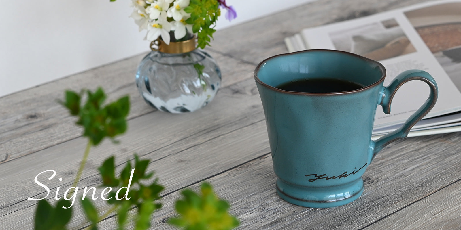 シンプルな名入れマグ（Signedシリーズ・単品）