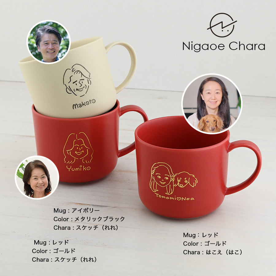 還暦祝い・にがおえキャラ・マディマグの実例集