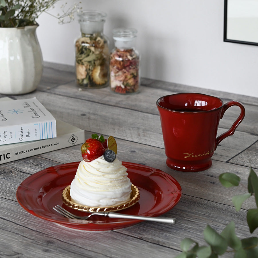 還暦祝い専用 サインド・フレンチシャビー*名入れマグカップ(オリジナルギフトBOX付き) プレゼント 還暦祝い コーヒーカップ 送別 退職 誕生日 記念日 おしゃれ