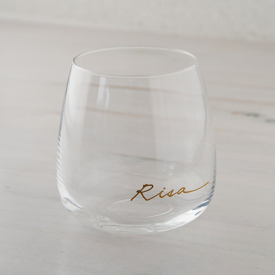 サインド・コルト*ペア名入れグラス(2個セット・ギフトBOX付き) 結婚祝い 記念日 おしゃれ お揃い - オーダーギフト ももやま 本店