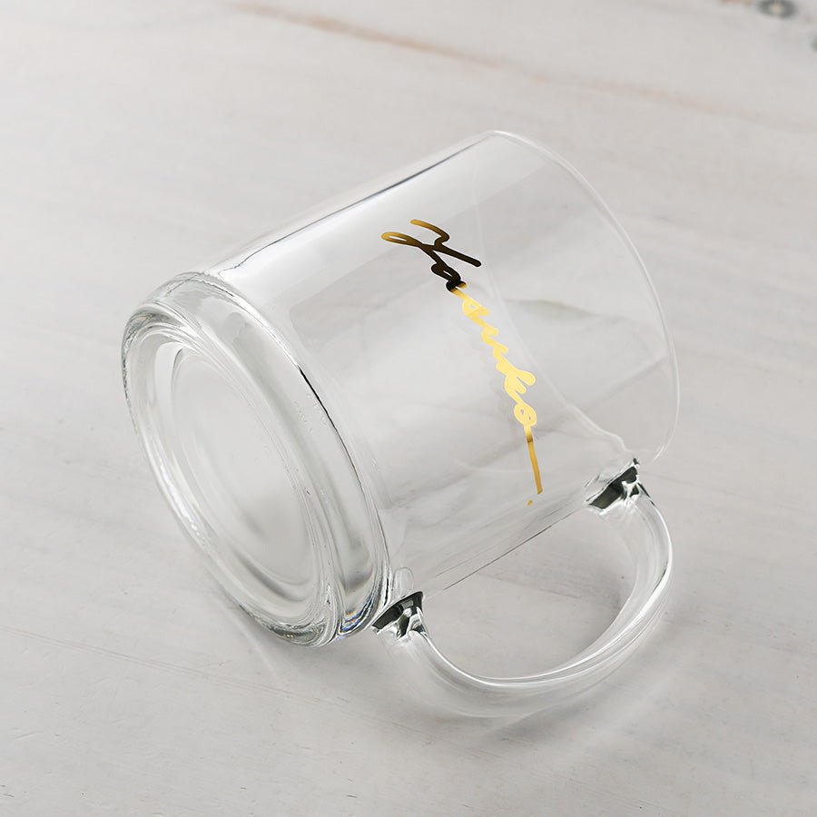 サインド・ビアジョッキ*ペア名入れグラス(2個セット・ギフトBOX付き) 結婚祝い 記念日 おしゃれ お揃い - オーダーギフト ももやま 本店