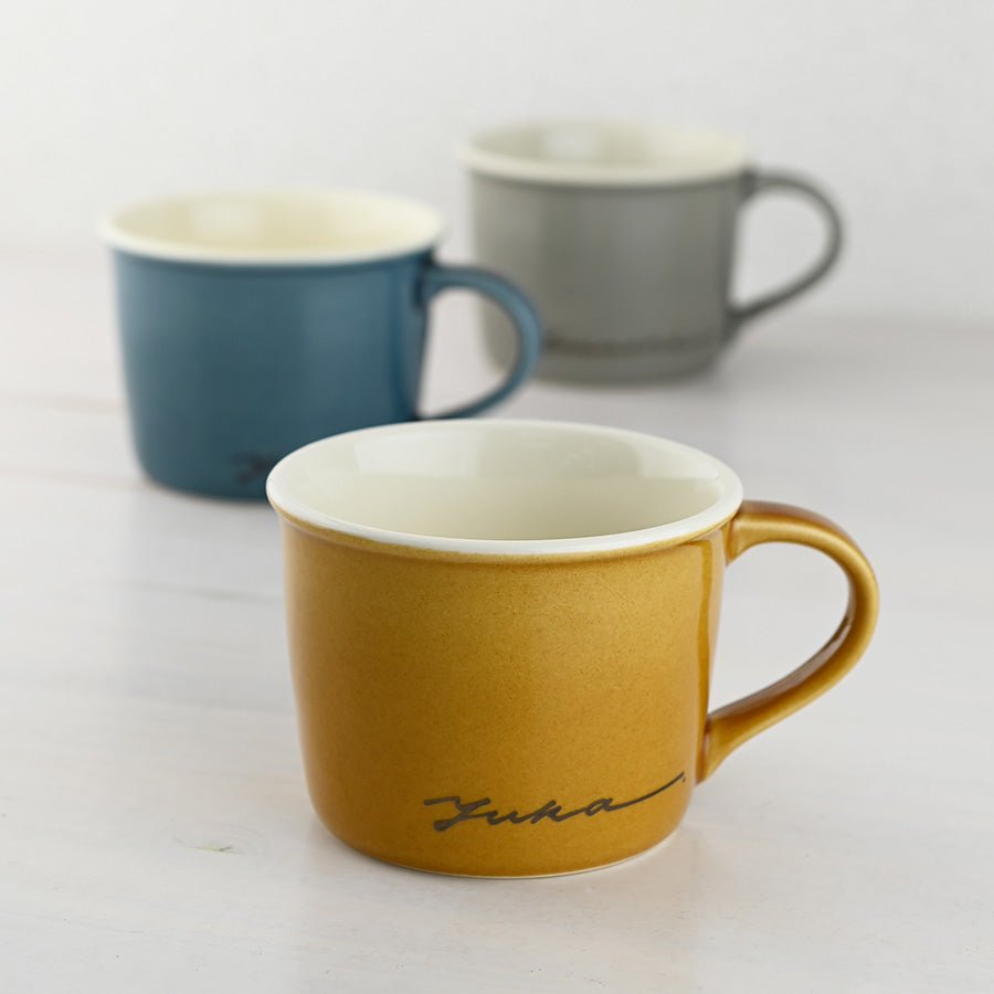 サインド・フルール*ペア名入れマグカップ(2個セット・ギフトBOX付き) 結婚祝い 記念日 おしゃれ お揃い - オーダーギフト ももやま 本店