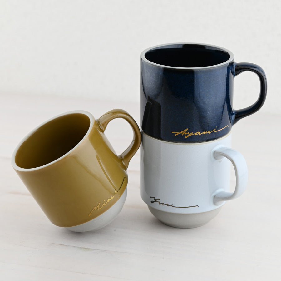 サインド・マッシュ*名入れマグカップ+ドリップコーヒー(6パック・ギフトBOX付き) 還暦祝い 誕生日 記念日 おしゃれ 送別記念品 - オーダーギフト ももやま 本店