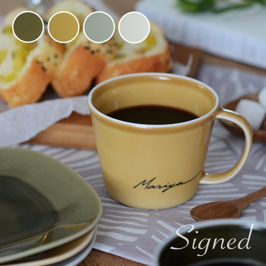 サインド・ナチュラリー*名入れマグカップ+ドリップコーヒー(6パック・ギフトBOX付き) 還暦祝い 誕生日 記念日 おしゃれ 送別記念品 - オーダーギフト ももやま 本店