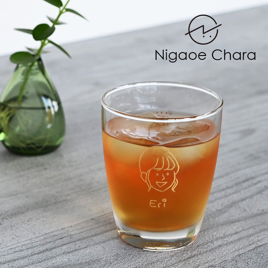 にがおえキャラ・ラッパタンブラー*似顔絵グラス(ギフトBOX付き) 還暦祝い 誕生日 記念日 おしゃれ 送別記念品 - オーダーギフト ももやま 本店