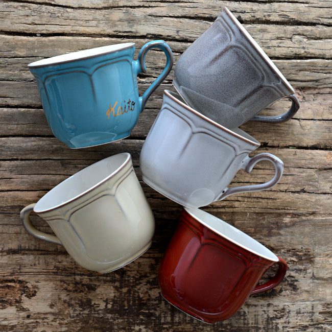 サインド・フレンチシャビー*名入れカップ&ソーサー(ギフトBOX付き) コーヒーカップ 送別 退職 還暦祝い 誕生日 記念日 おしゃれ