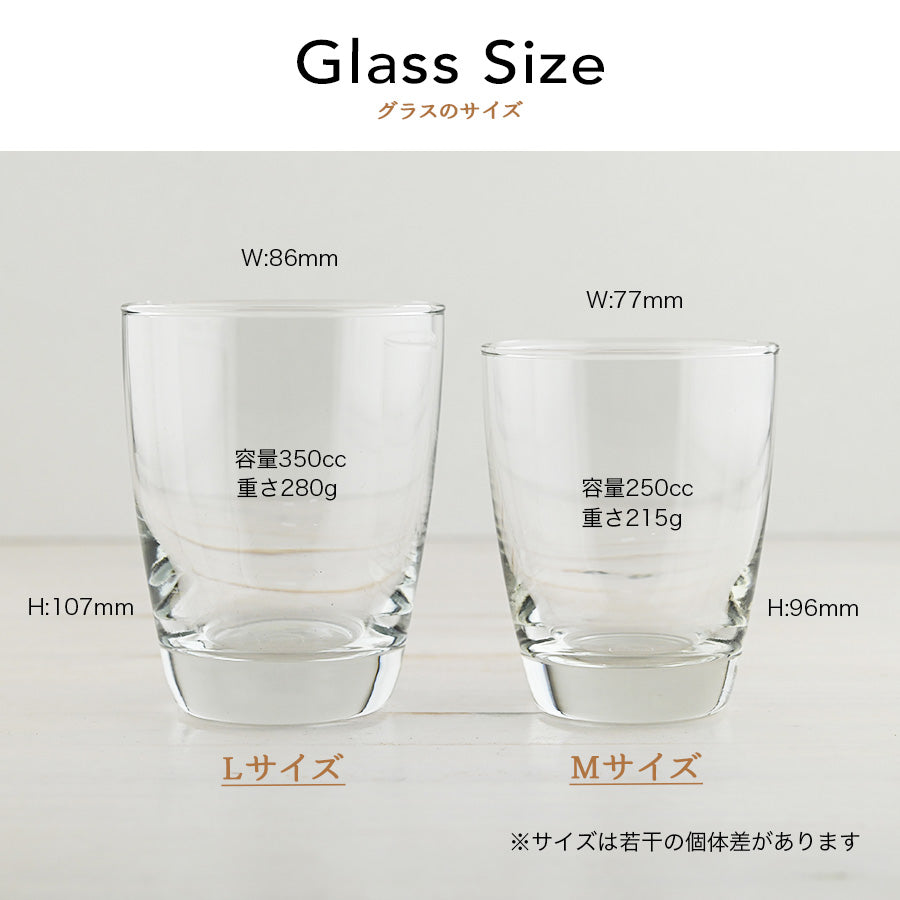 にがおえキャラ・ラッパタンブラー＊ペア似顔絵グラス（２個セット・ギフトBOX付き） 結婚祝い 記念日 プレゼント お揃い おしゃれ